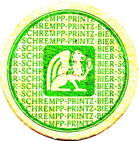 karlsruhe ka-bw schrempp rund 2a (215-schrempp prinz bier-grn)